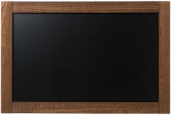 BI-OFFICE Tabla neagra creta 70x100 cm, rama lemn, BI-OFFICE Rustic PM15156221