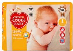 Vásárlás: TESCO Loves Baby New Born 1 Newborn nadrágpelenka újszülötteknek  (2-5kg) 25db Pelenka árak összehasonlítása, Loves Baby New Born 1 Newborn  nadrágpelenka újszülötteknek 2 5 kg 25 db boltok