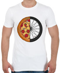 printfashion Sick riders crew - Férfi póló - Fehér (547173)
