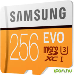 Samsung microSDXC EVO 256GB C10/UHS-I/U3 MB-MP256GA/EU