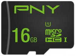 PNY microSDHC High Performance 16GB SDU16GHIGPER-1-EF