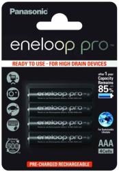 Panasonic Eneloop Pro 1.2V AAA 930mAh akku (4db) /BK-4HCDE-4BE/ Ready to use (BK-4HCDE-4BE)