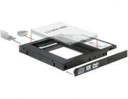 DELOCK HDD Keret 5.25 slim optibay (2.5-es HDD/SSD-hez) Delock 61993 12mm