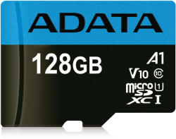 ADATA microSDXC Premier 128GB C10/UHS-I AUSDX128GUICL10A1-RA1