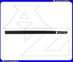 RENAULT CLIO 3 2009.01-2012.10 Ajtódíszléc jobb első "5 ajtós" fekete W161001