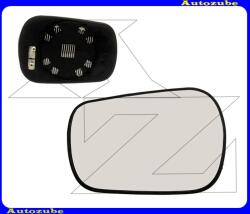 FORD FIESTA MK5 2002.04-2005.09 Visszapillantó tükörlap bal, fűthető-domború (szögletes felfogatású tartólappal) MFD191-L