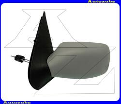 FORD FIESTA MK4 1999.09-2002.03 Visszapillantó tükör bal, manuális, domború tükörlappal, fényezhető borítással FD0527124