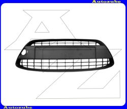 FORD FIESTA MK6 2008.10-2013.01 Első lökhárító rács középső, fekete keretes V1807590