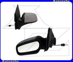 FORD FIESTA MK5 2005.10-2008.09 Visszapillantó tükör bal, manuális, domború tükörlappal, fényezhető borítással MFD230-L