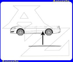 VW PASSAT B6 2005.03-2010.10 /3C/ Ajtódíszléc bal hátsó "króm" W121111