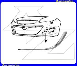 OPEL ASTRA J 2012.09-től /P10/ Első lökhárító rács krómdíszléc bal W111110