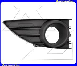 RENAULT FLUENCE 2009.10-2012.08 Első lökhárító rács jobb ködlámpás, fekete W161065