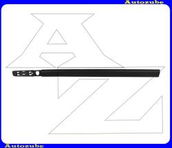 RENAULT CLIO 3 2009.01-2012.10 Ajtódíszléc bal első "5 ajtós" fekete W161002