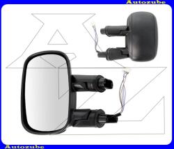 FIAT DOBLO 1 2001.01-2005.09 /119, 223/ Visszapillantó tükör bal, elektromos, fűthető-domború tükörlappal, fekete borítással FT9087314