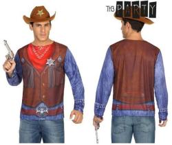 Th3 Party Cowboy póló jelmez felnőtteknek (7727)
