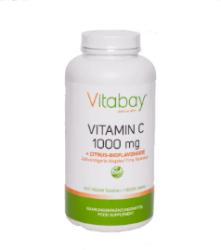 Vitamina C 1000 mg naturală - 500 tablete (Suplimente nutritive) - Preturi
