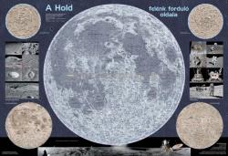 Stiefel A Hold térképe, kétoldalas fémléces