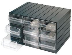 FERVI Cutii de scule cu sertare transparente c080