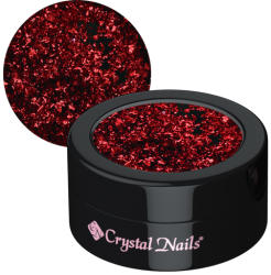 Crystal Nails - PLATINUM FOIL - Passion red - 3