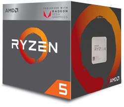 AMD Ryzen 5 2400G 4-Core 3.6GHz AM4 Box with fan and heatsink