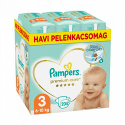 Pampers Premium Care 3 Midi 204 db