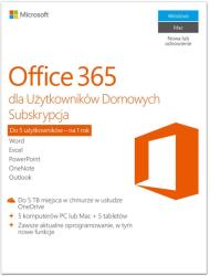 Microsoft Office 365 Home Premium 32/64bit POL (1 Year) 6GQ-00704