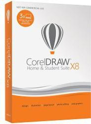 Corel CorelDRAW Home & Student Suite X8 CDHSX8CZPLMBEU