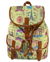 LaRue Rucsac urban Paris Pastel Jaune - LaRue (LR3XAG8553-GLB)