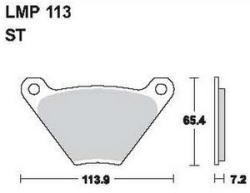 AP RACING fékbetét első HARLEY DAVIDSON XLCH 1000 1973-1973 113
