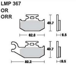 AP RACING fékbetét hátsó BOMBARDIER 650 Quest Max Rear 2003-2006