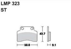 AP RACING fékbetét első GENERIC 50 ROC -2008 323 ST