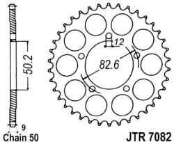 JT Sprockets 7082.48 JTR hátsó lánckerék acél