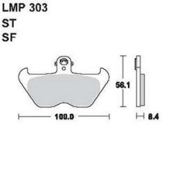 AP RACING fékbetét első BMW R 1100 GS 1999-1999 303 SF