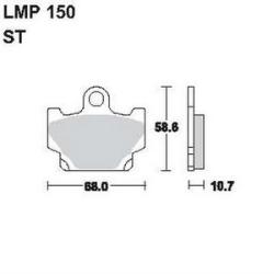 AP RACING fékbetét első YAMAHA DT 80 LC 1981-1984 150 ST