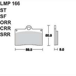 AP RACING fékbetét első DUCATI 888 SP4 -1992 166 ST