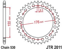 JT Sprockets JTR2011.44 hátsó lánckerék acél