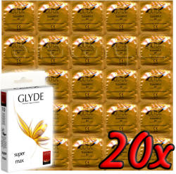 GLYDE Super Max vegán óvszer 20 db