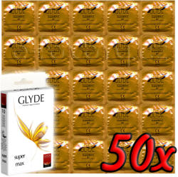 GLYDE Super Max vegán óvszer 50 db
