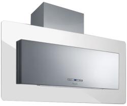 Baraldi Hota design Baraldi Trisia 01TRS090STW80, 90 cm, 800 m3/h, inox/sticla alba (01TRS090STW80) Hota