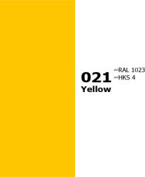 021 ORACAL 641 Yellow Sárga Öntapadós Dekor Fólia Tapéta Vinyl Fényes Matt