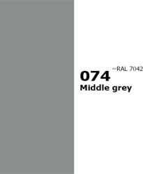 074 ORACAL 641 Middle grey Közép szürke Öntapadós Dekor Fólia Tapéta Vinyl Fényes Matt