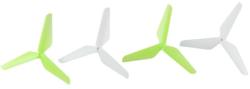 SYMA X5C/X5SC/X5SW/K300C-20B-3 sided blades white-green -Három ágú rotorlapát fehér-zöld