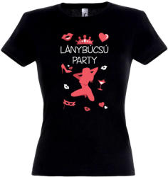 Partikellékek póló Lánybúcsú party bulis póló több színben