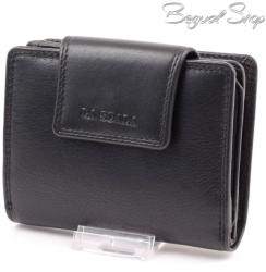 La Scala fekete női bőr pénztárca (DN-11259 BLACK)