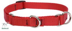Lupine Pet Félfojtó nyakörv (Piros 1, 9 cm széles 36-51 cm) (MSD22505)
