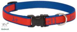 Lupine Pet nyakörv (CLUB Derby Red 1, 9 cm széles 23-35 cm) (CBM90101)