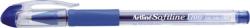 Pix cu gel ARTLINE Softline 1700, rubber grip, varf 0.7mm - albastru