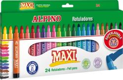 CARIOCA lavabila, 24 culori/cutie, ALPINO Maxi