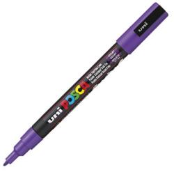 Marker UNI PC-3M Posca 0, 9-1, 3 mm violet