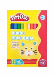 Culori lungi PLAY-DOH PLAY-KU004 Jumbo 12 culori/cutie